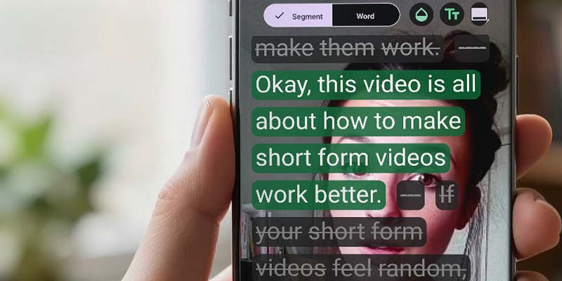 Transcript-based editing