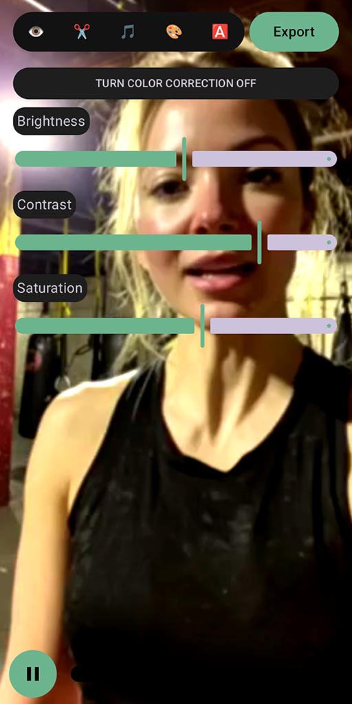 Color correction tools